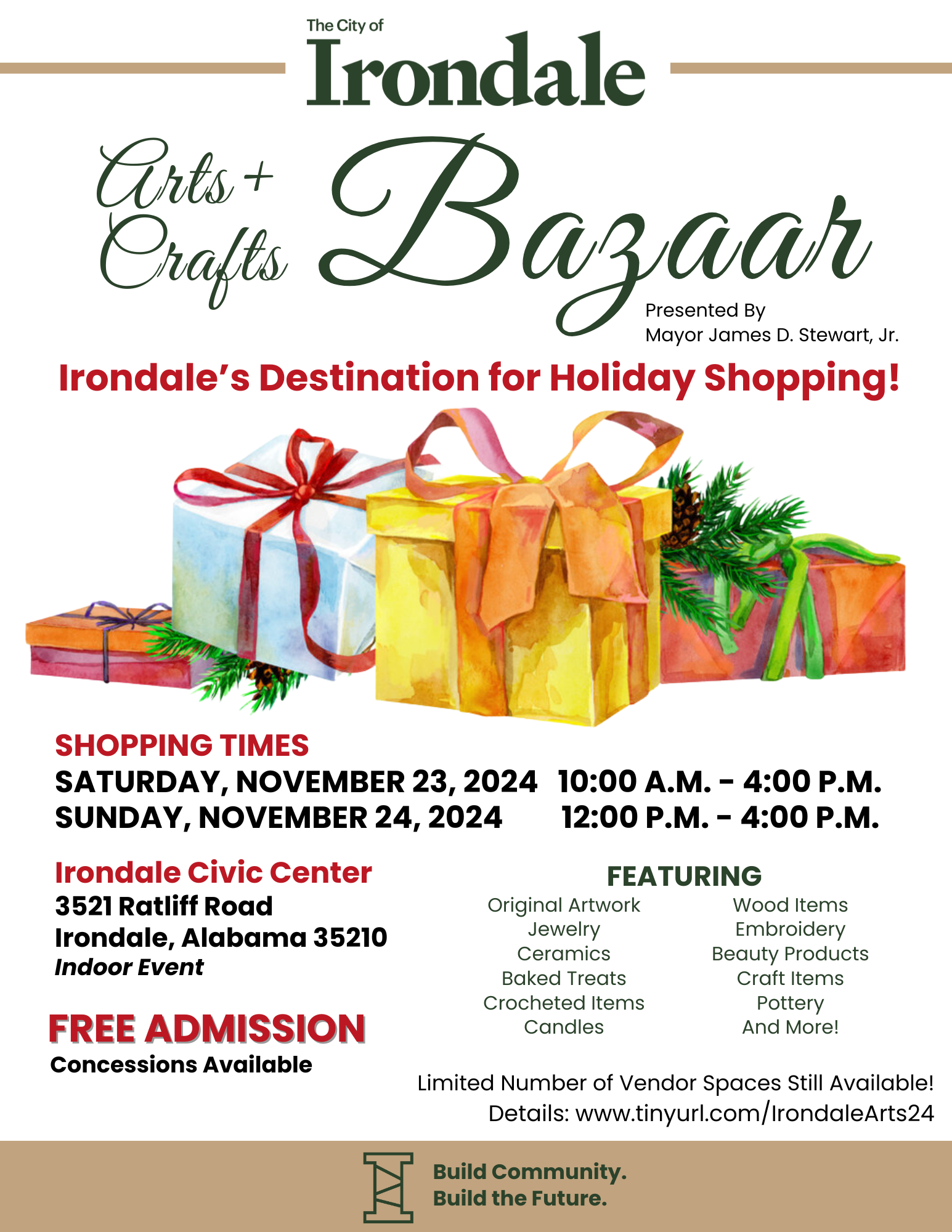 Irondale Bazaar 2024